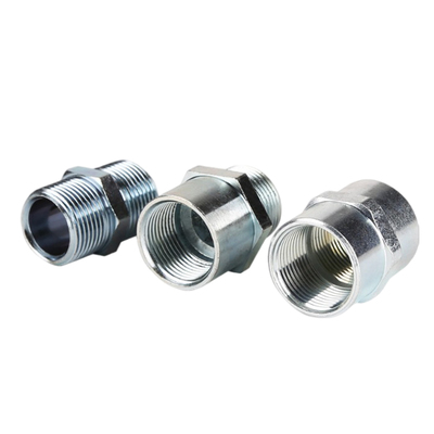 BGJ防爆管接头 电缆3/4DN内外螺纹对丝接头 EX防爆扰性管接头 防爆管接头【双外螺纹】