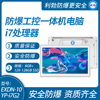 利勃防爆工控一体机电脑i7处理器系列8+120-128GB SSD