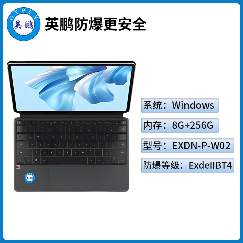 英鹏工业级防爆平板电脑Windows系列8G+256GB