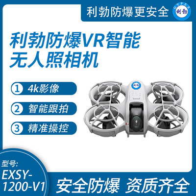 利勃防爆无人照相机 &nbsp;EXSY-1200-V1 小型飞行无人机 智能跟拍石油化工厂适用
