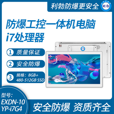 利勃防爆工控一体机电脑i7处理器系列8+480-512GB SSD