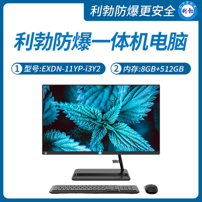 利勃工业级防爆一体机电脑i3处理器系列8+512GB SSD