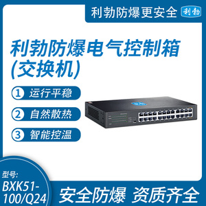 利勃防爆交换机 宽带路由器以太网 BXK51-100/Q24