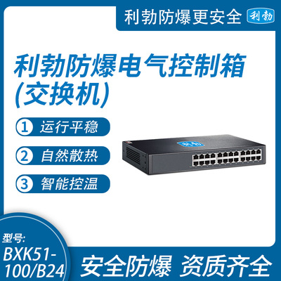 利勃防爆交换机贵州千兆中小型网络交换机BXK51-100/B24