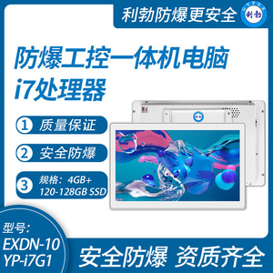 利勃防爆工控一体机电脑i7处理器系列4+120-128GB SSD