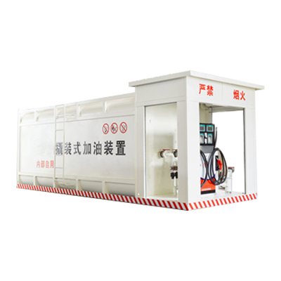 40m³单室防爆汽油撬装式加油站