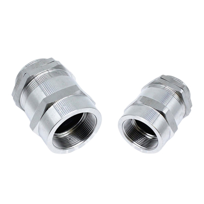 防爆格兰头BDM-G金属接头单螺纹双密封接头防爆铠装电缆夹紧接头